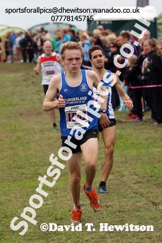 Senior mens Start Fitness North Eastern Harrier League, Tanfield, County Durham. Photo: David T. Hewitson/Sports for All Pics